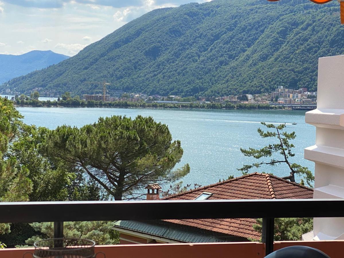 Holiday On The Lake Lugano 6 Bissone Eksteriør billede