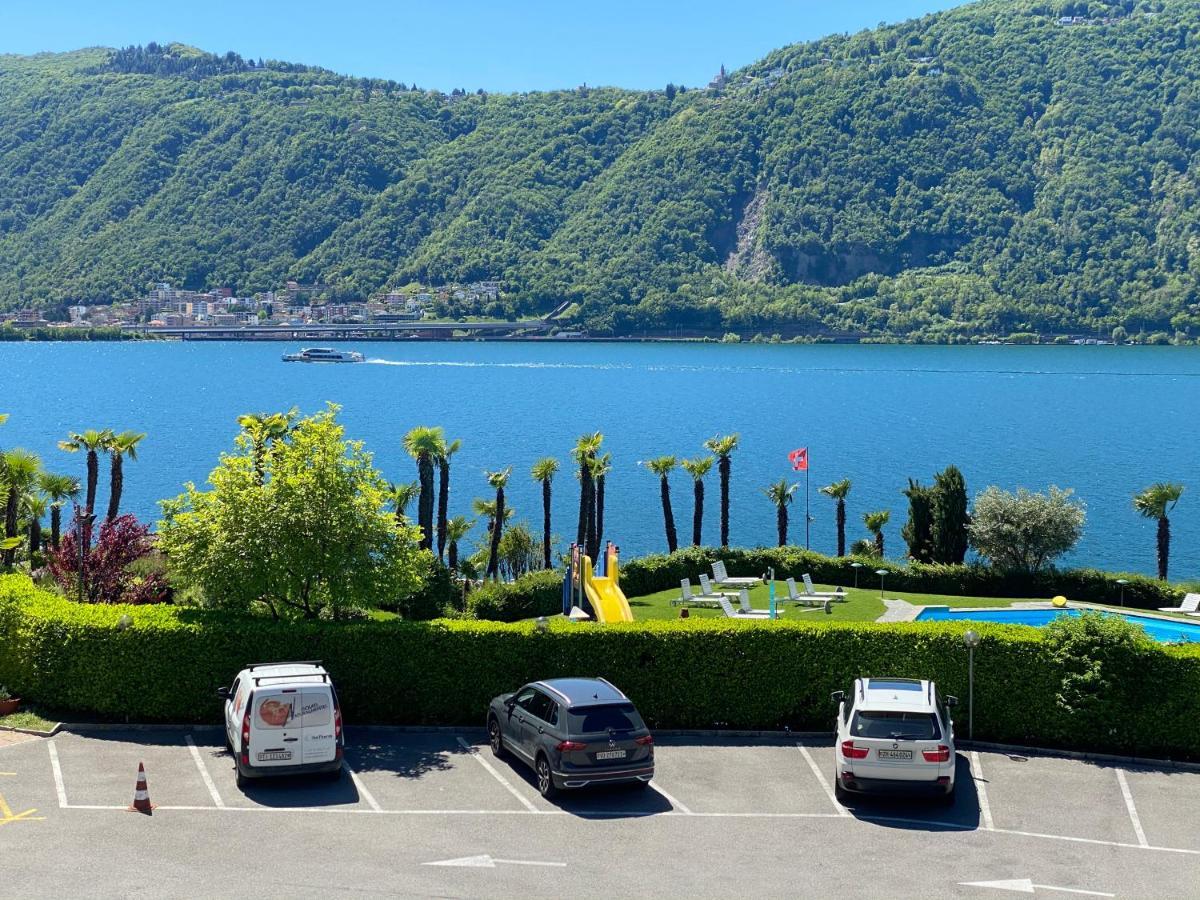Holiday On The Lake Lugano 6 Bissone Eksteriør billede
